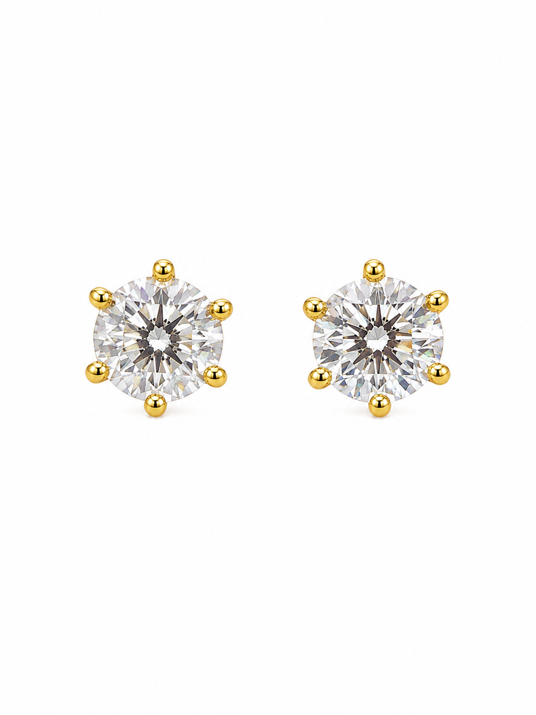 Julia 2ct stud earring