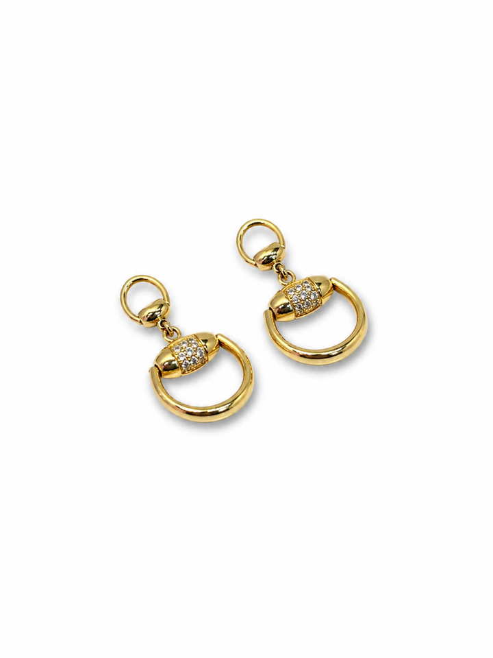 Door Knocker Drop Earrings