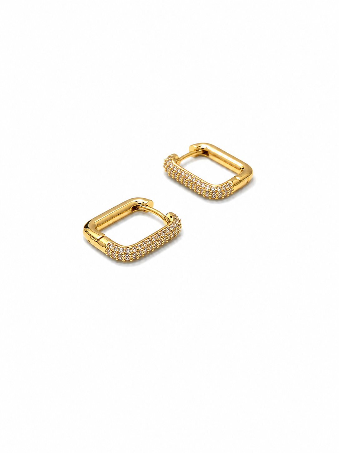 Sloane Geo Hoop Earrings