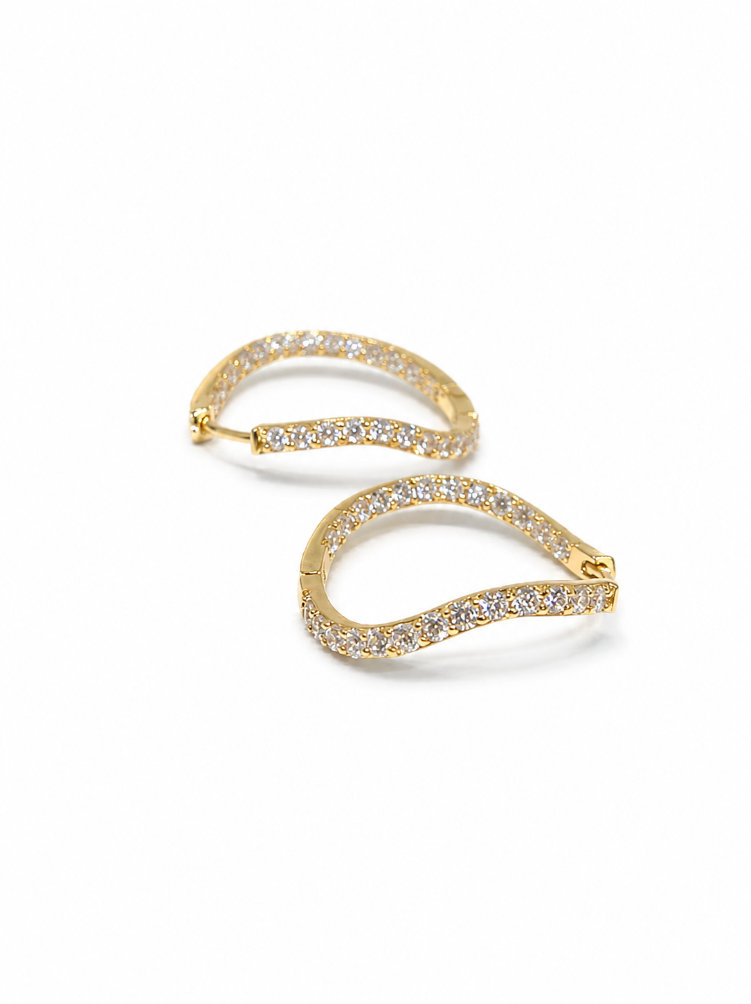 Alia Inside Out Hoop Earrings