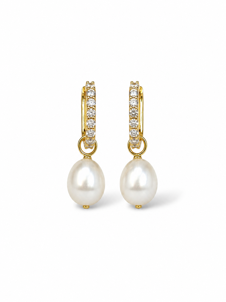 Celeste Pearl Drop Earrings
