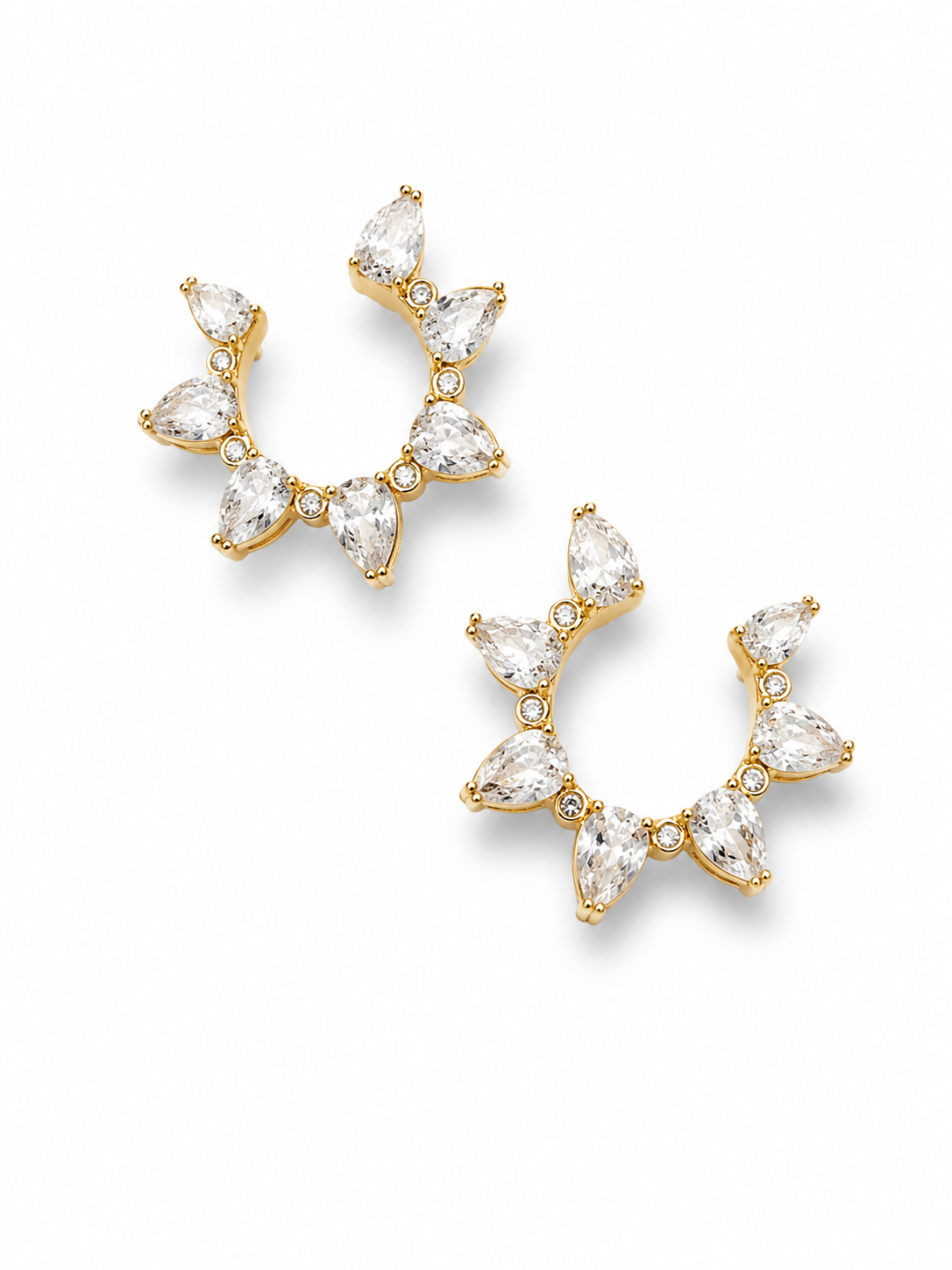 Elsa Front Hoop Earrings