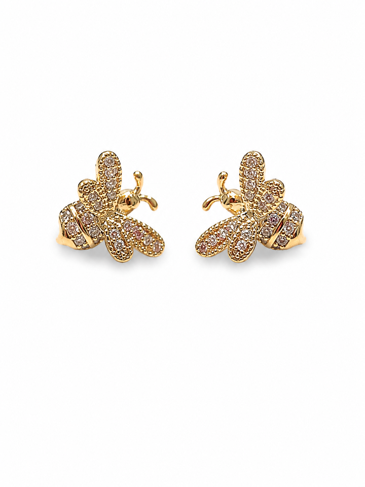 Bee Happy Stud Earrings