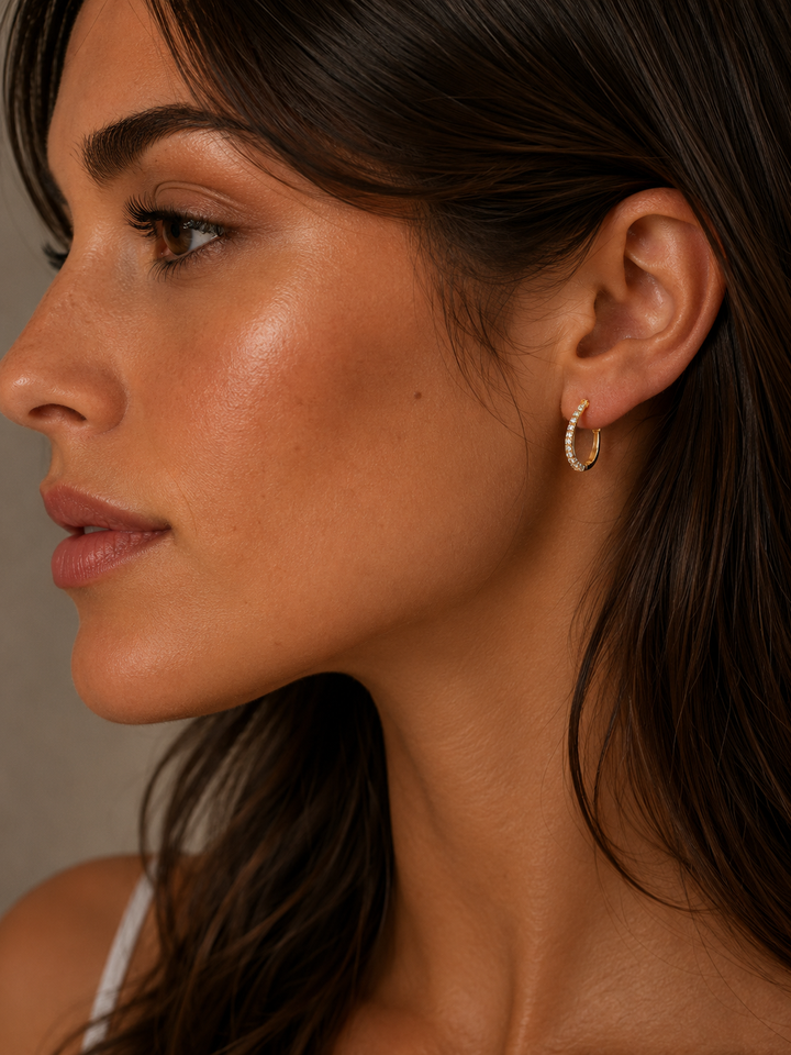Alia Inside Out Hoop Earrings