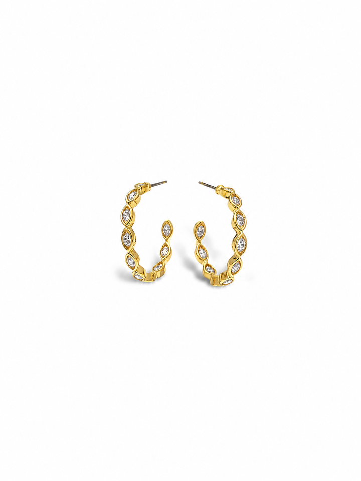 Hailey inside out hoop earring