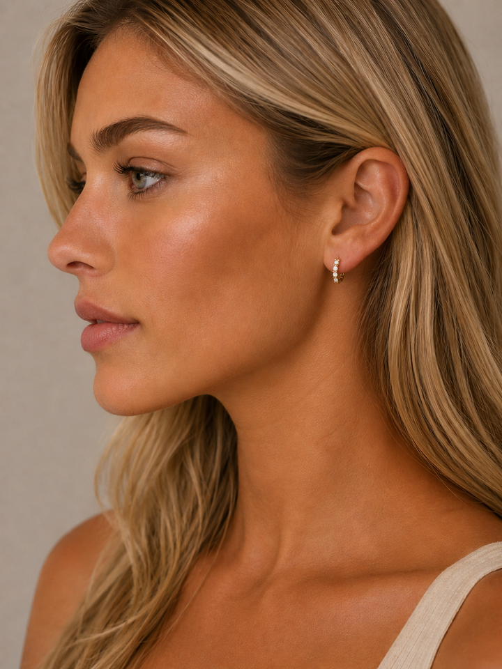 Aubrey petite hoop Earring