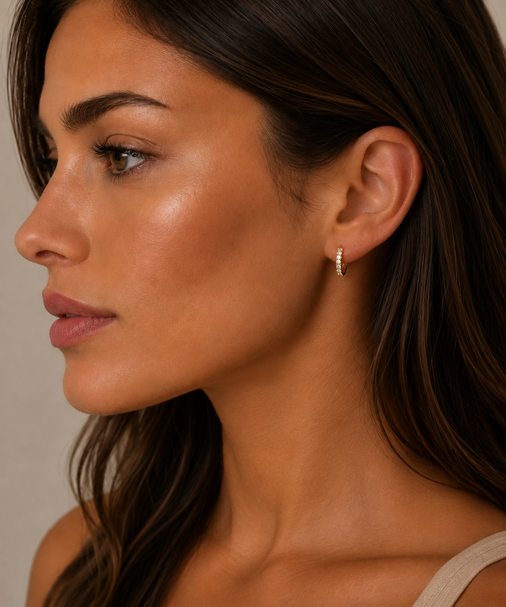 Sofia Hoop Earrings