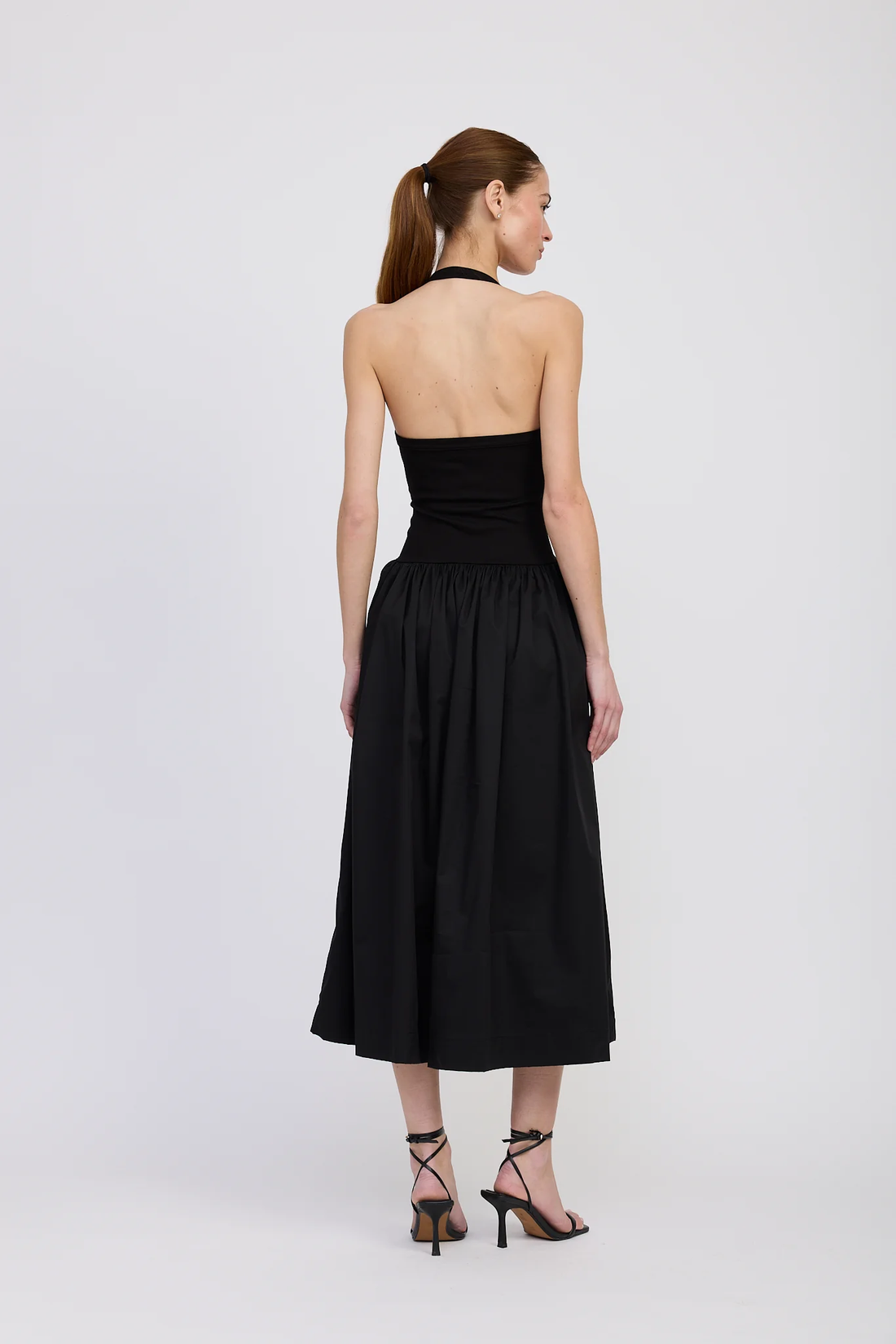 Calliope Mixed Media Dress