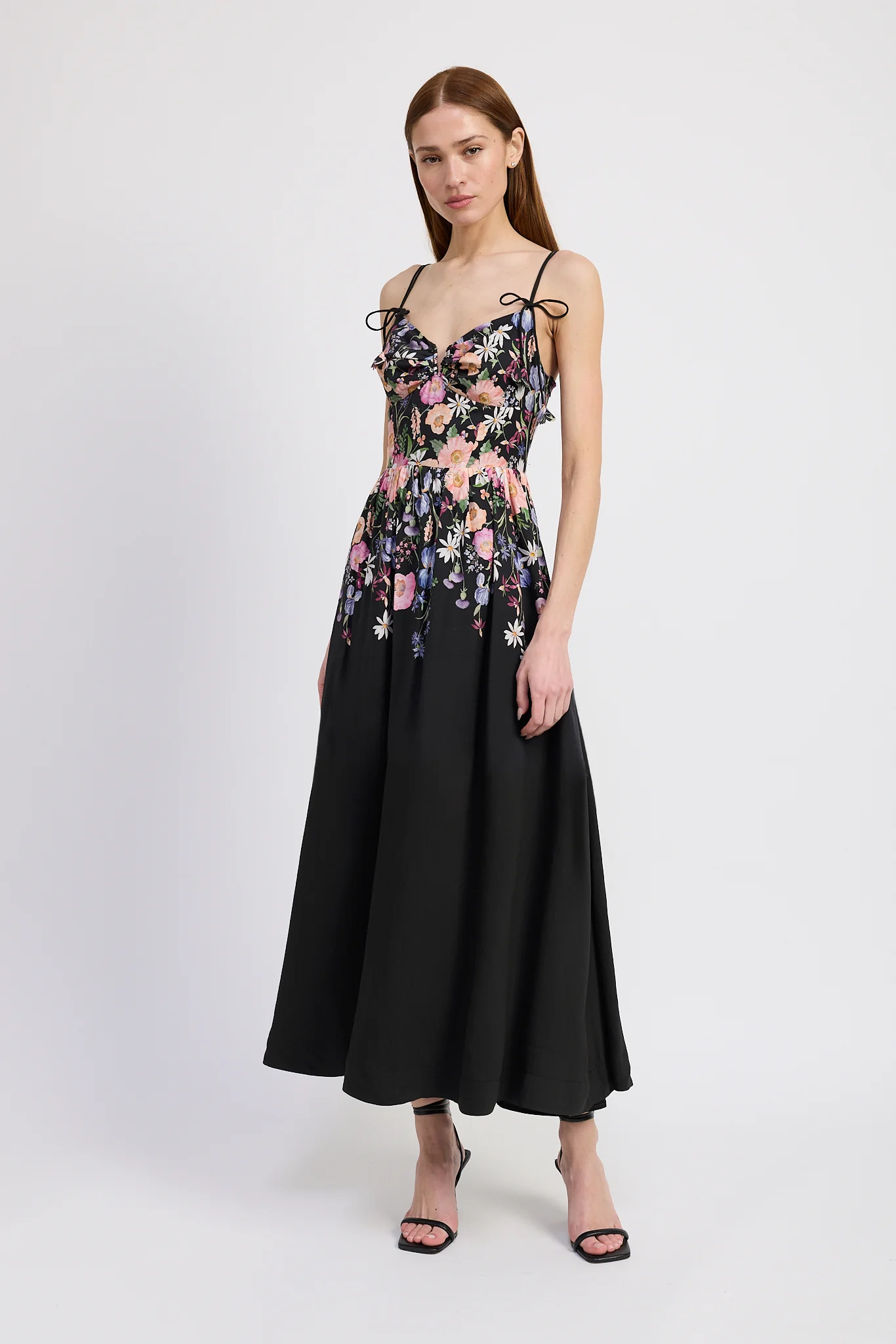 Nannette Tie Maxi Dress