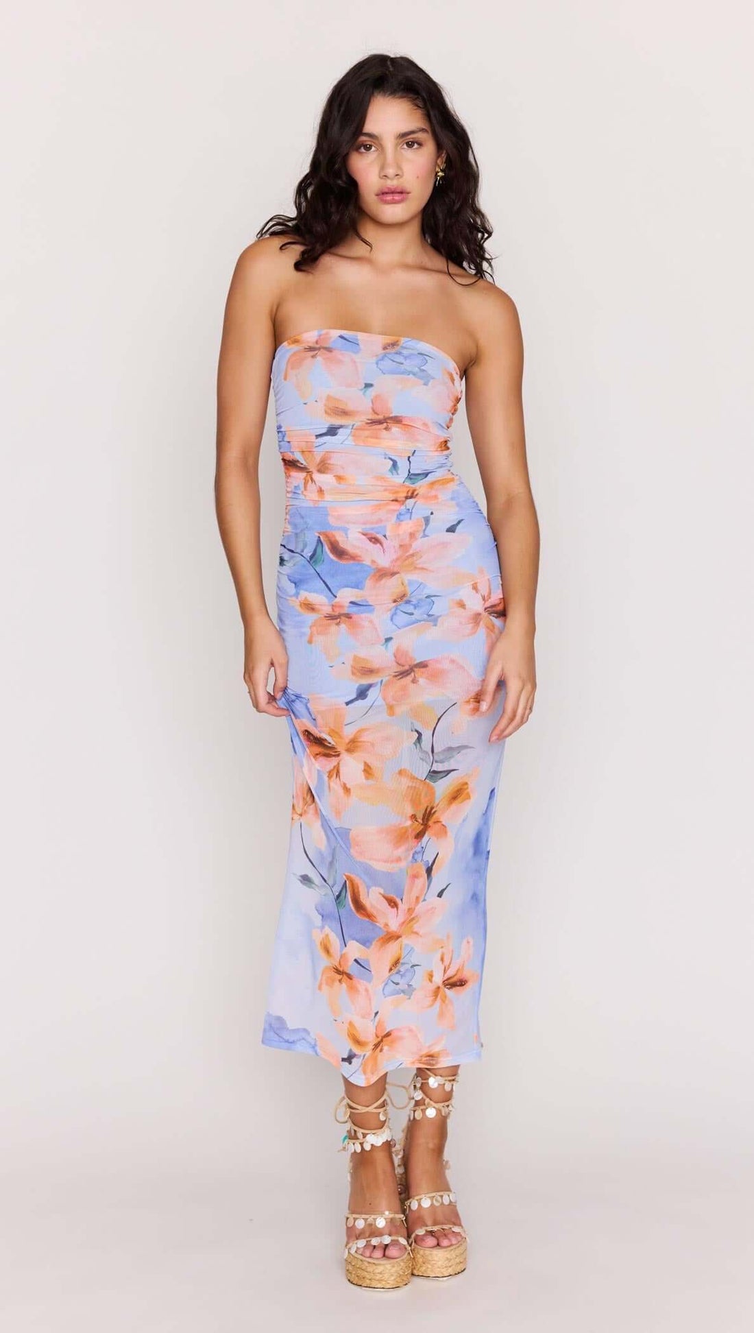 Sunspell Mesh Midi Dress
