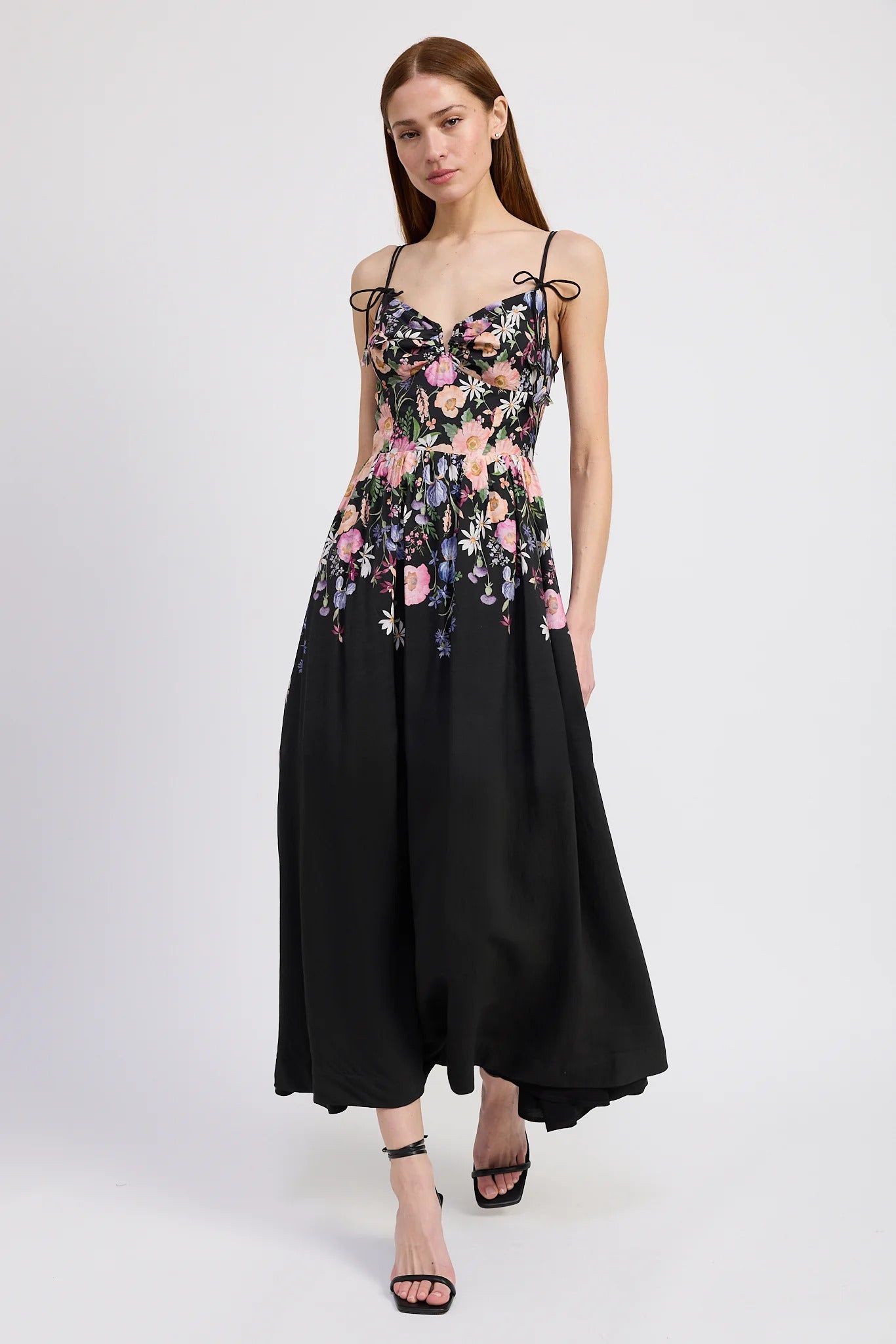 Nannette Tie Maxi Dress