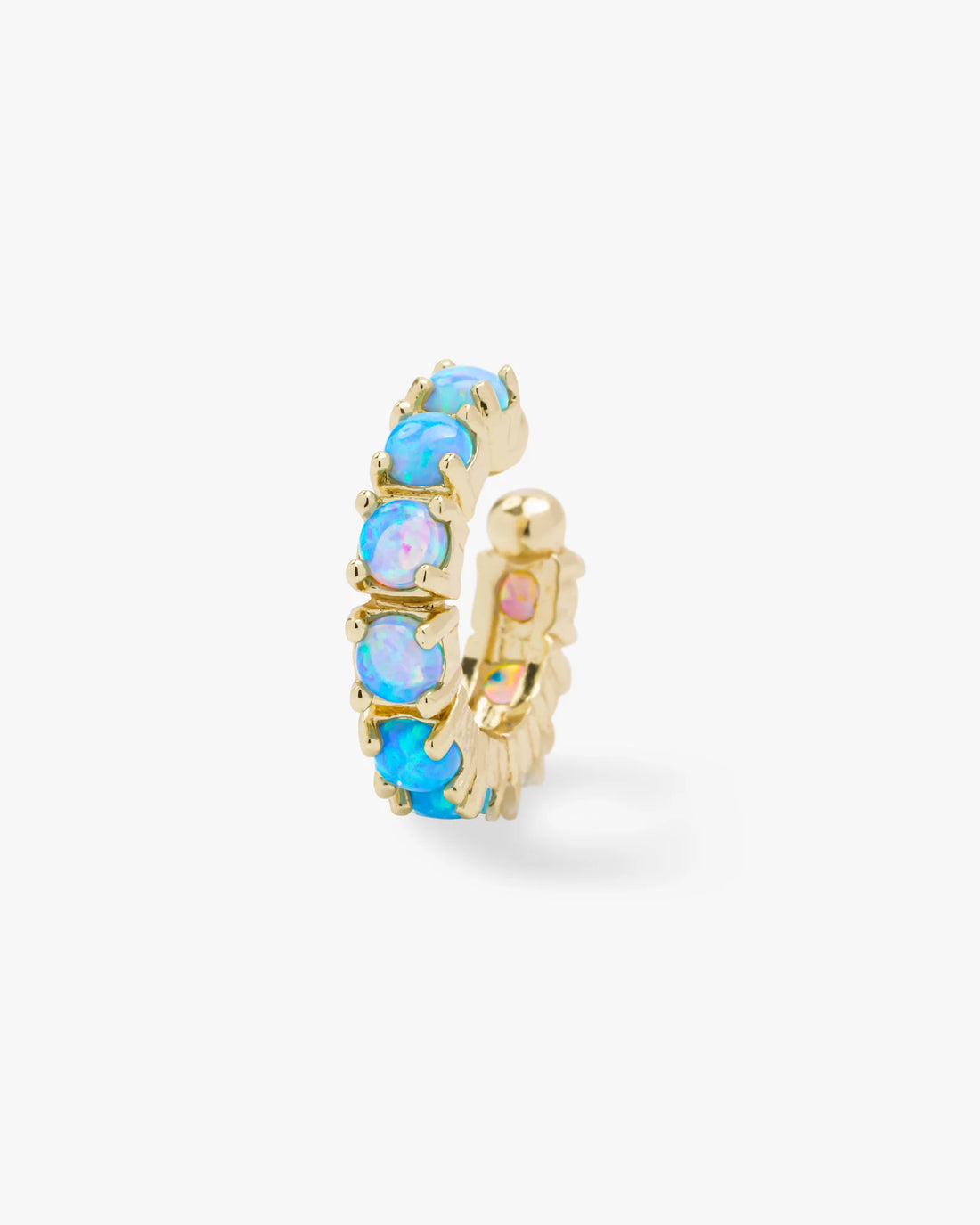 Oh SHE Fancy Blue Opal Ear Cuff