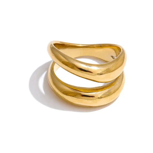 Paloma Gold Statement Ring