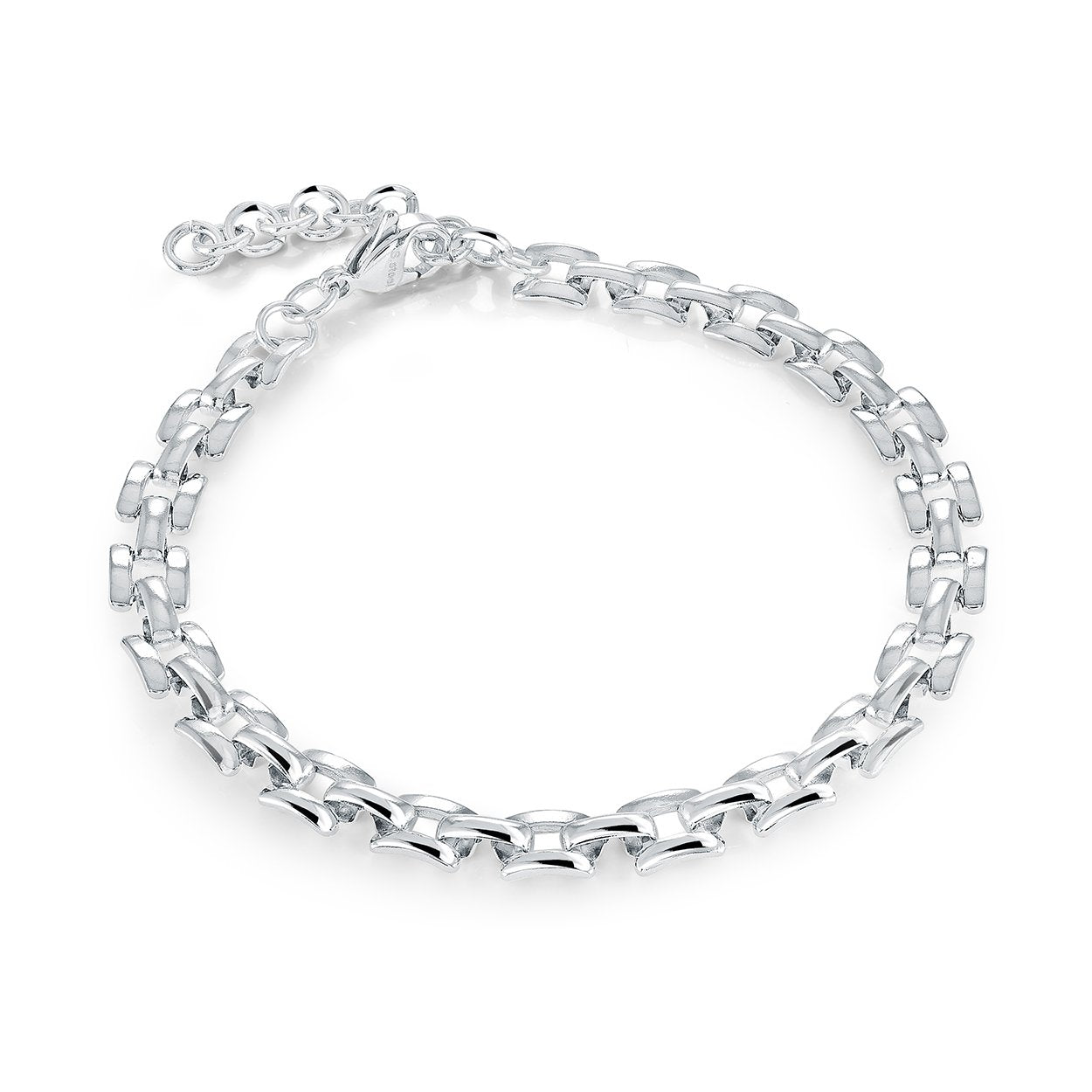 S.Steel 6mm Watch Link Bracelet
