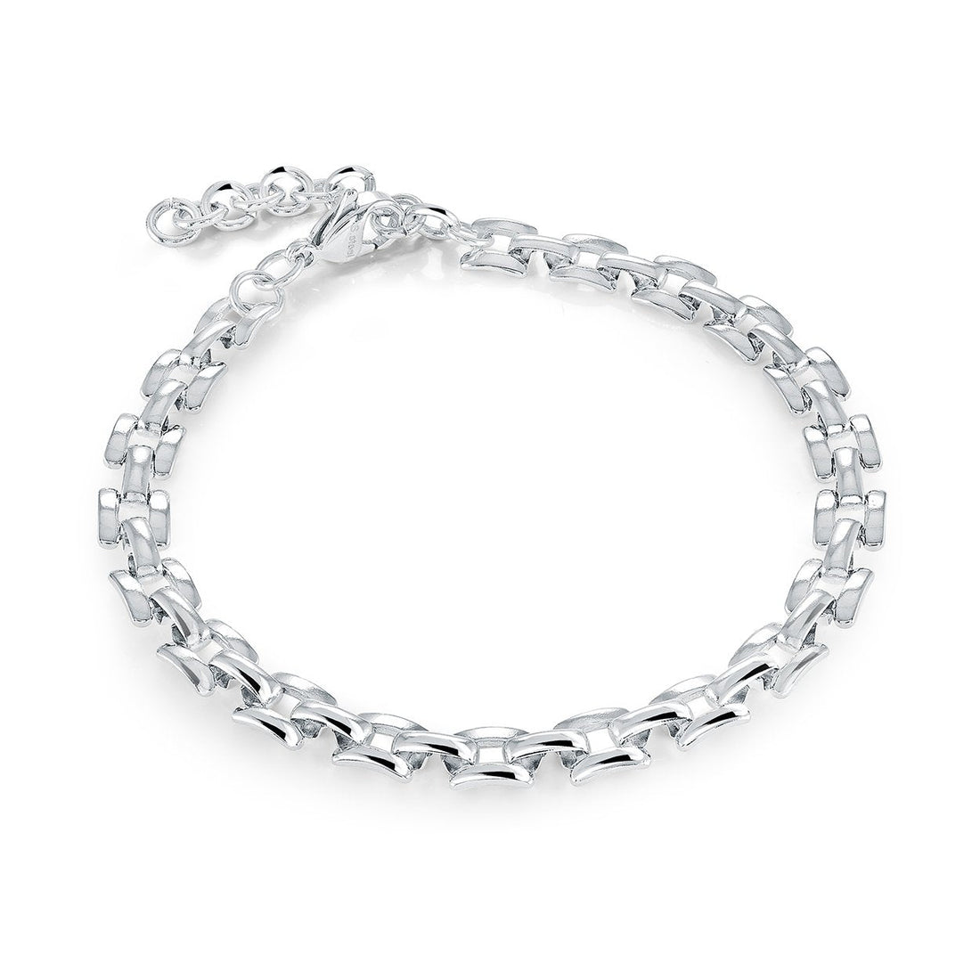 S.Steel 6mm Watch Link Bracelet