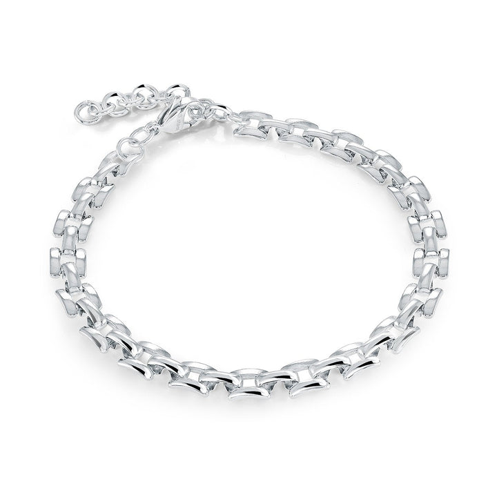 S.Steel 6mm Watch Link Bracelet