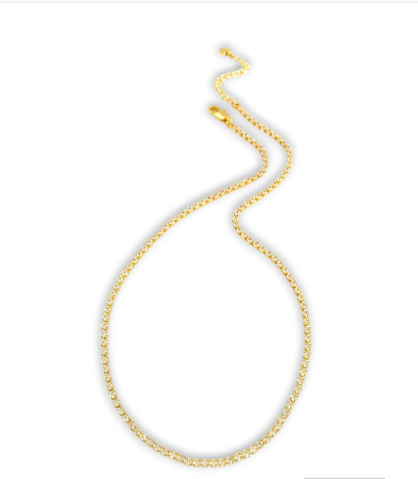 Juliette Eternity Necklace | Gold