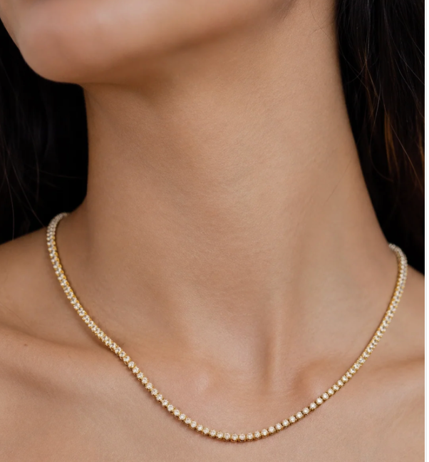 Juliette Eternity Necklace | Gold