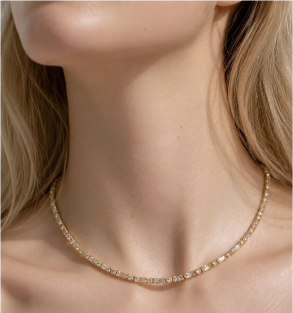 Vivienne Eternity Necklace | Gold