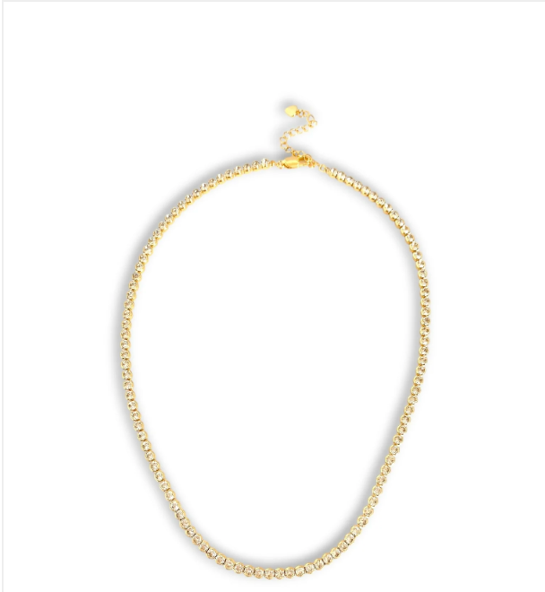 Aria Eternity Necklace | Gold