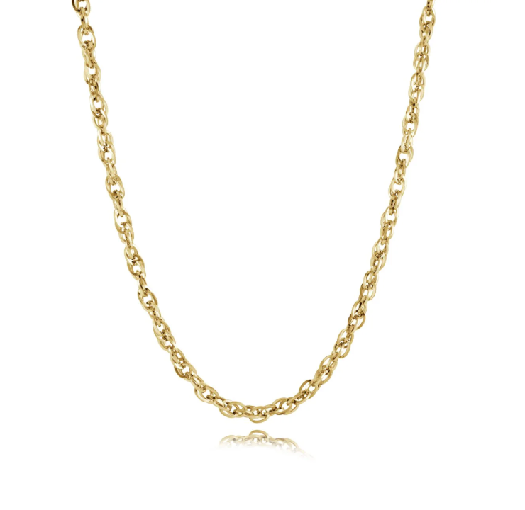 S.Steel 4.5mm Serpentine Twist Chain