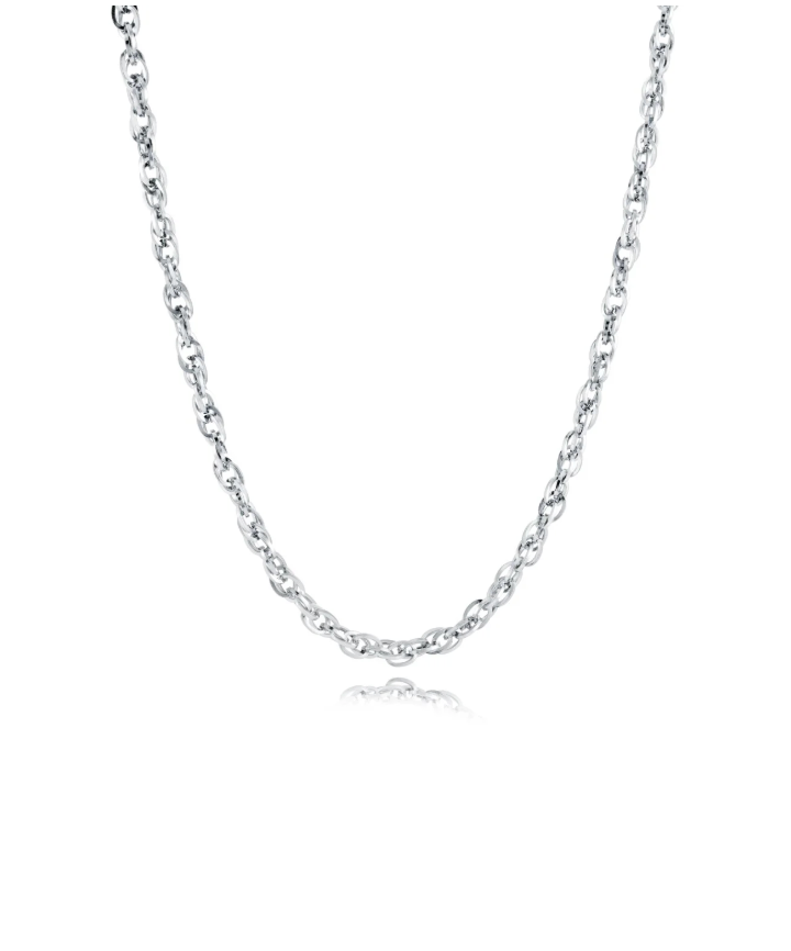 S.Steel 4.5mm Serpentine Twist Chain
