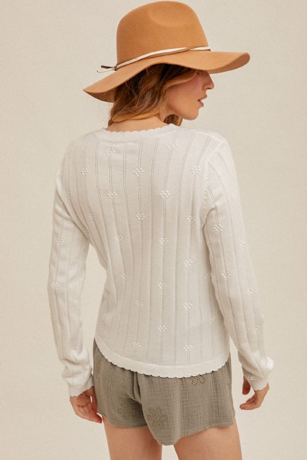 Floral Button Down Cardigan