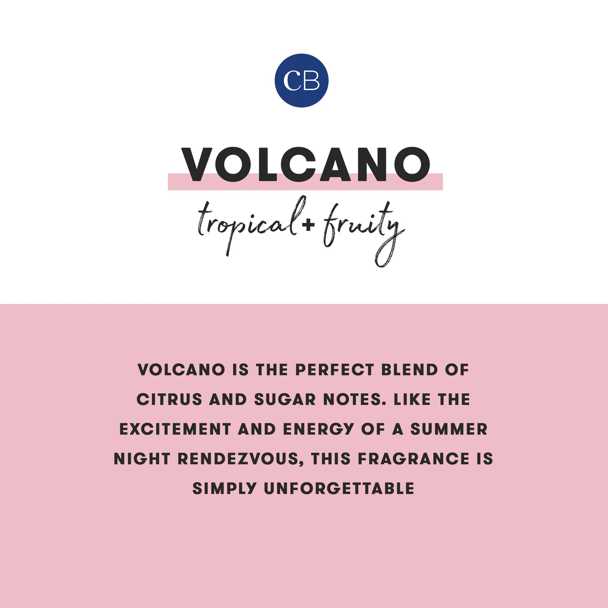 Volcano Glam Signature Candle Red Glitter