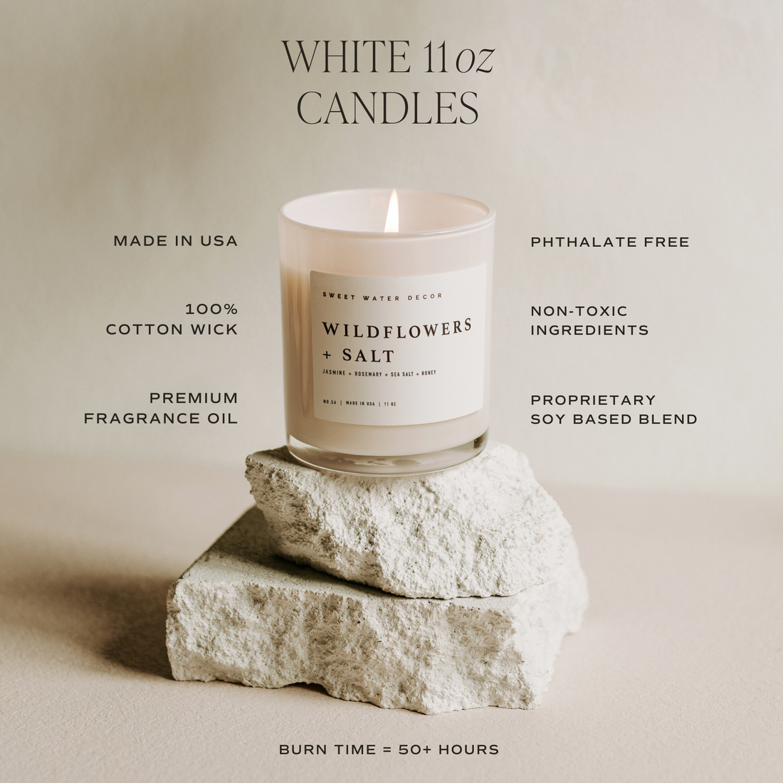 Pink Grapefruit 11 oz Soy Candle
