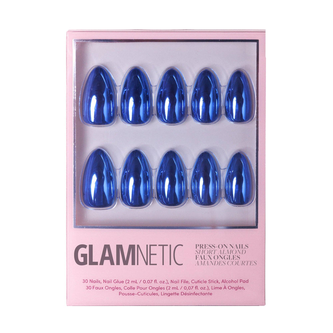 Blue Steel Press-On Nails