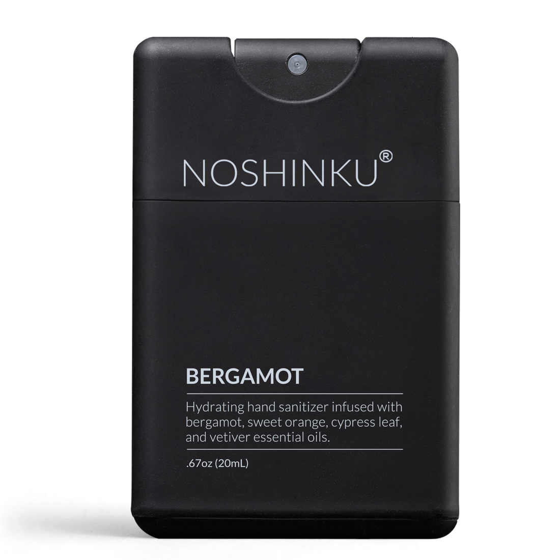 REFILLABLE Bergamot Ultra-Moisturizing Pocket Hand Sanitizer