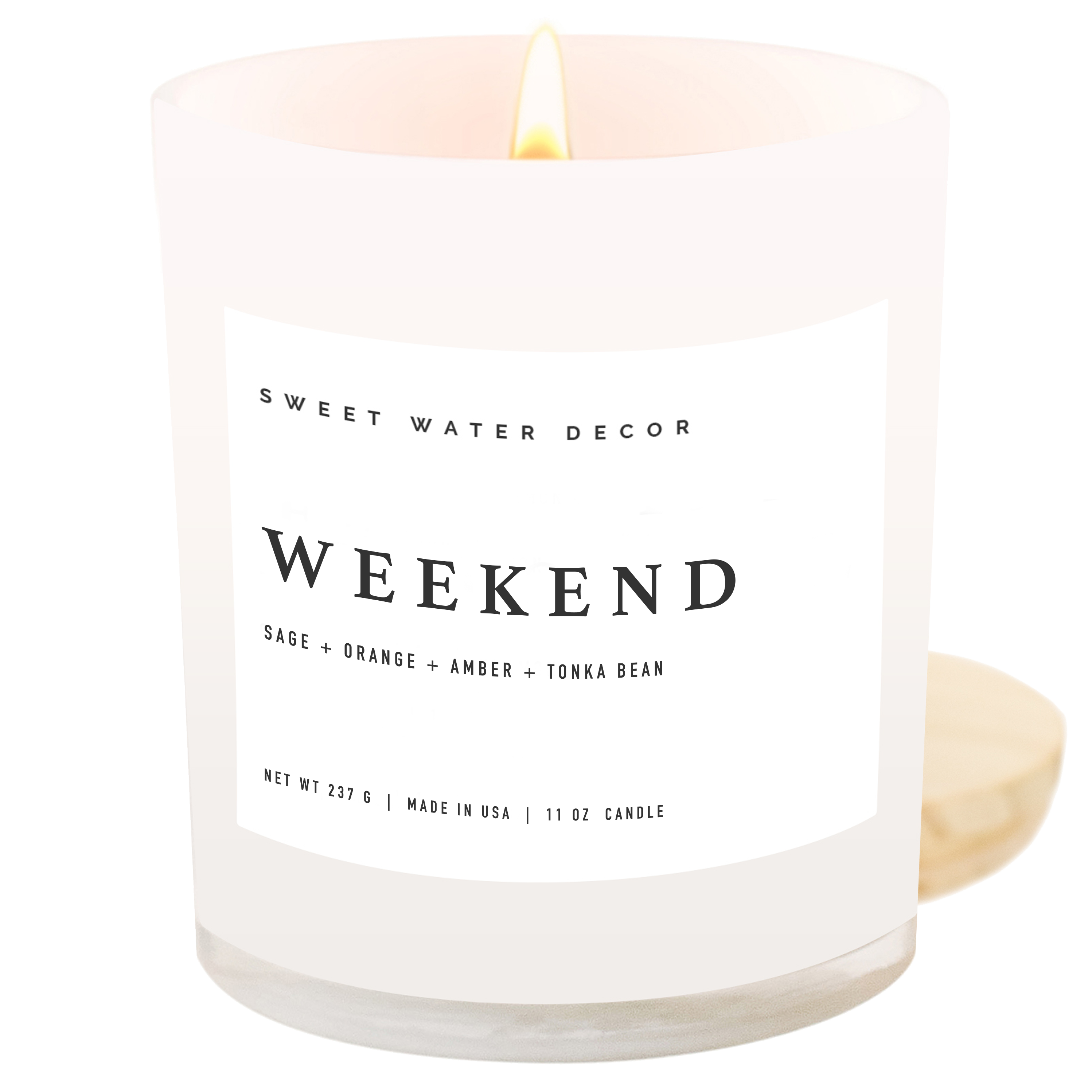 Weekend 11 oz Soy Candle - Home Decor & Gifts