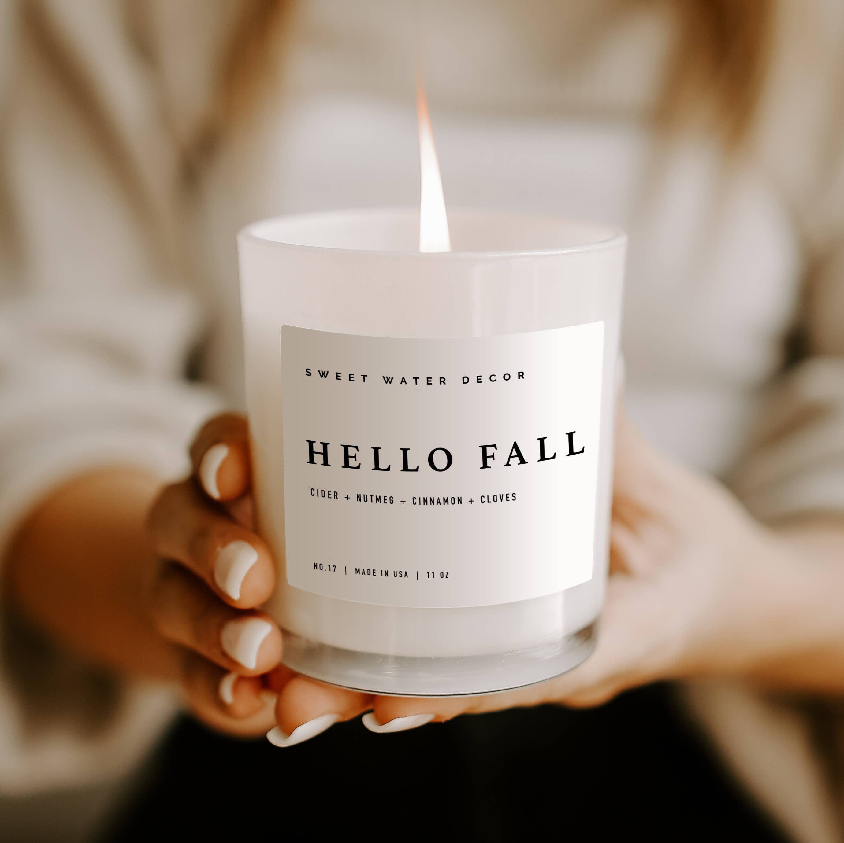 Hello Fall 11 oz Soy Candle