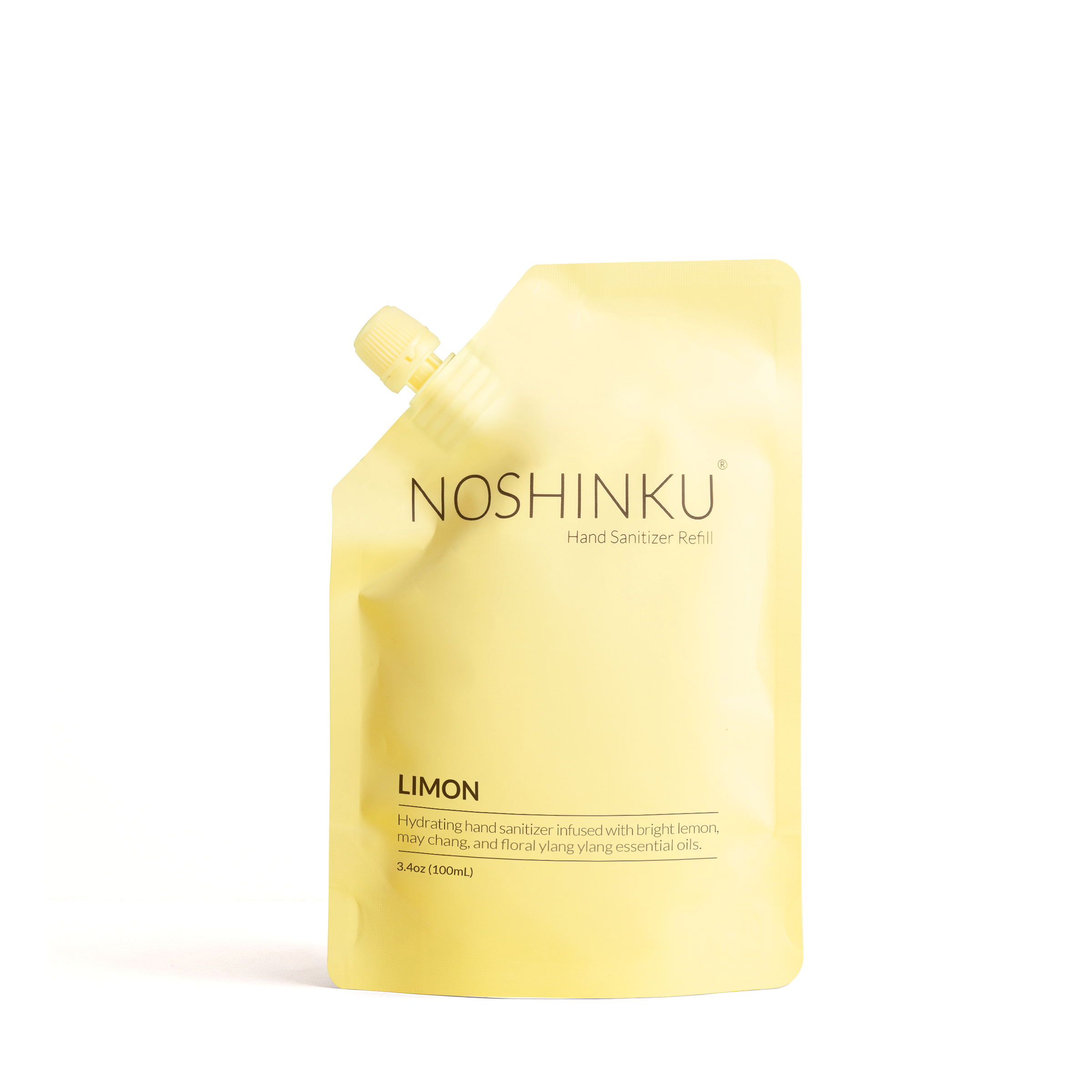 Lemon Ylang-Ylang Hand Moisturizing Sanitizer Refill Pouch