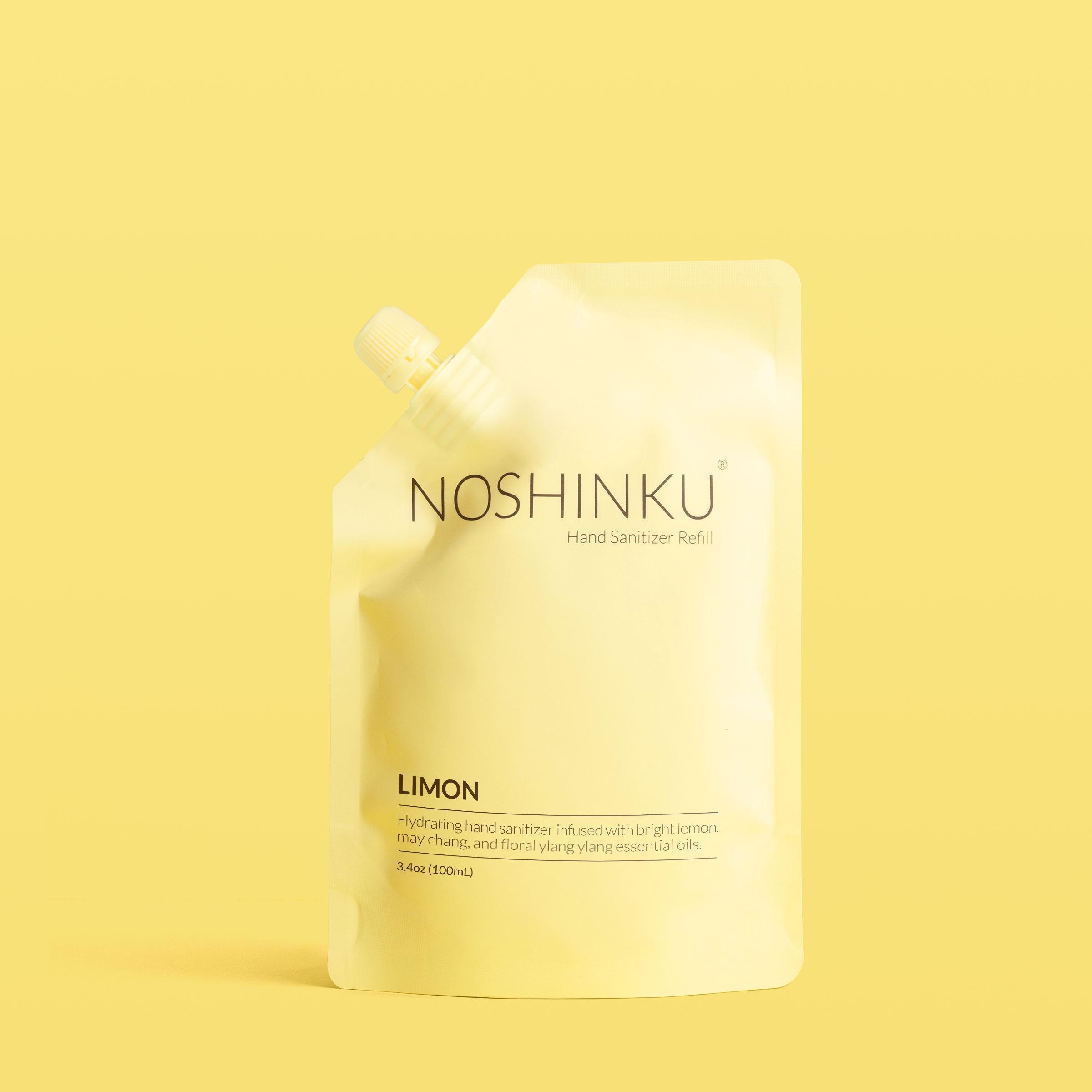 Lemon Ylang-Ylang Hand Moisturizing Sanitizer Refill Pouch