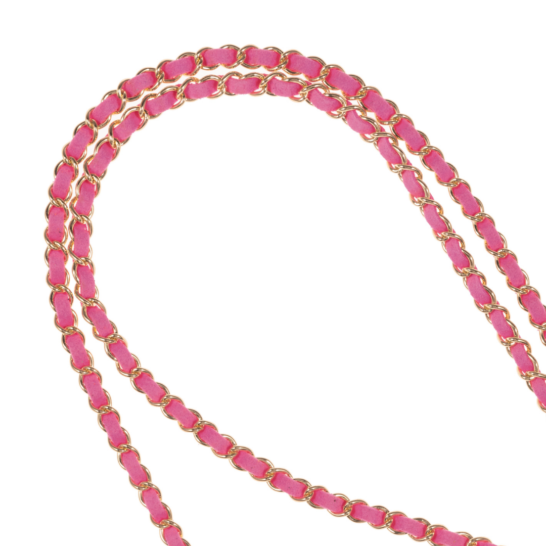 Hollywood Hot Pink Crossbody Phone Chain