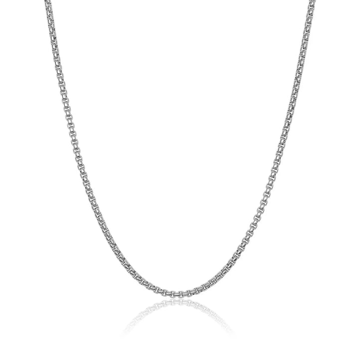 S.STEEL POLISHED 2.5MM-ROUND-BOX
