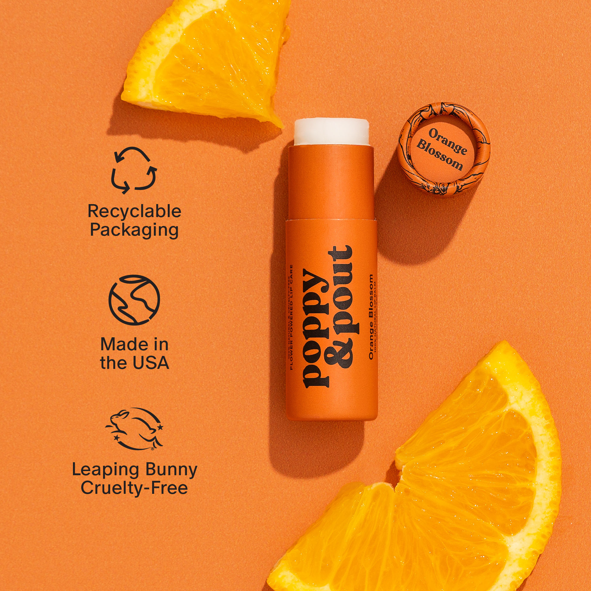 Lip Balm, Orange Blossom