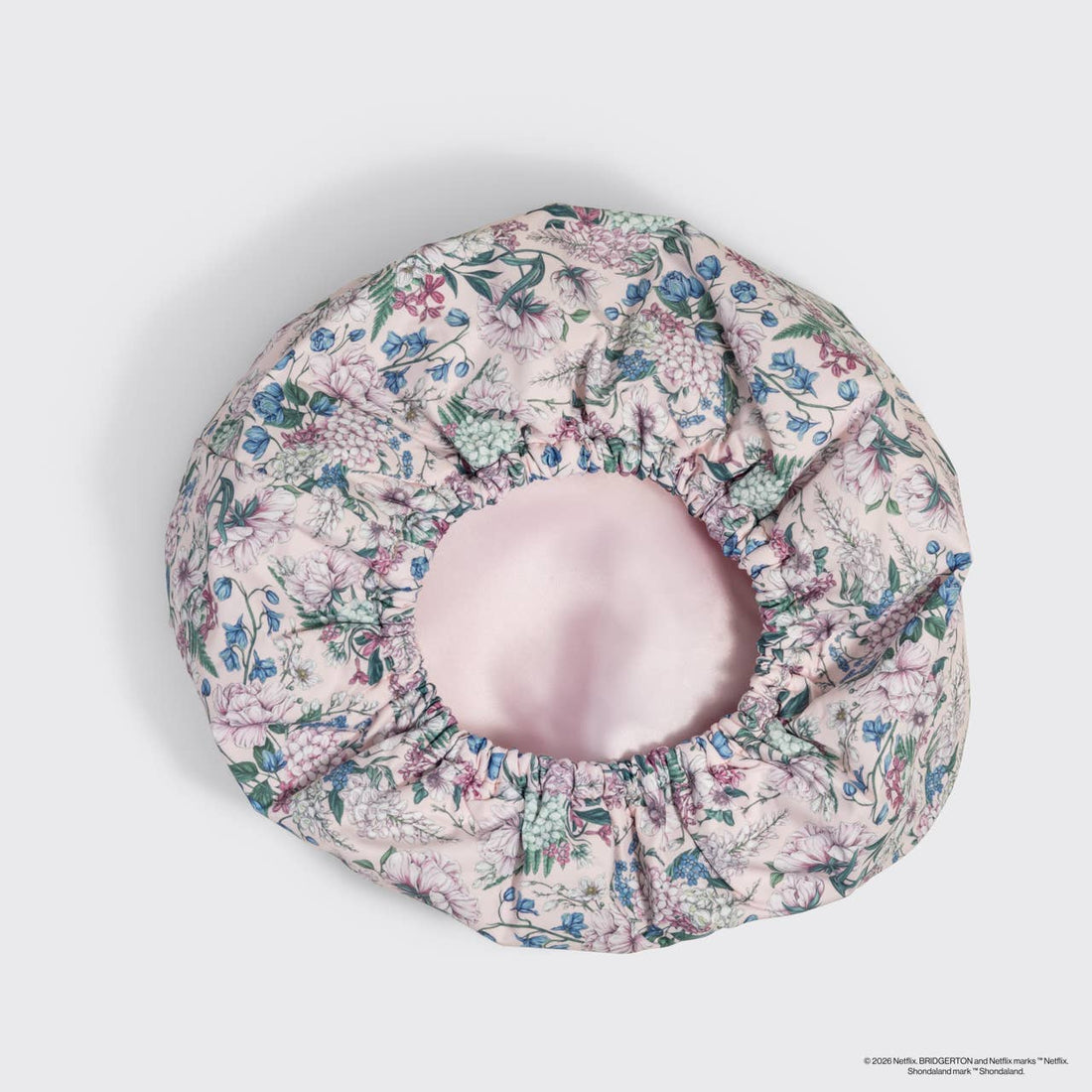 Bridgerton x Kitsch Satin-Lined Flexi Shower Cap