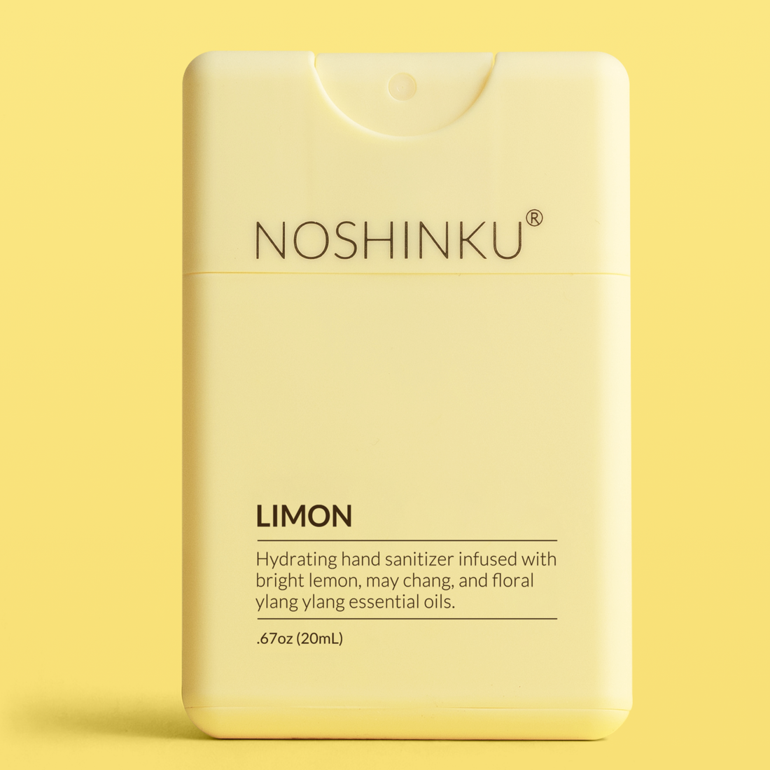 Lemon Ylang-Ylang Moisturizing Pocket Sanitizer | Refillable