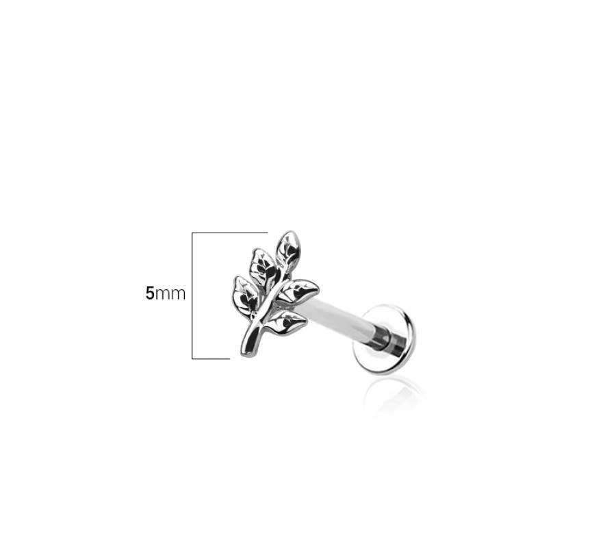 SPROUT SPRIG BRANCH LASER CUT PUSH IN TOP 316L SS