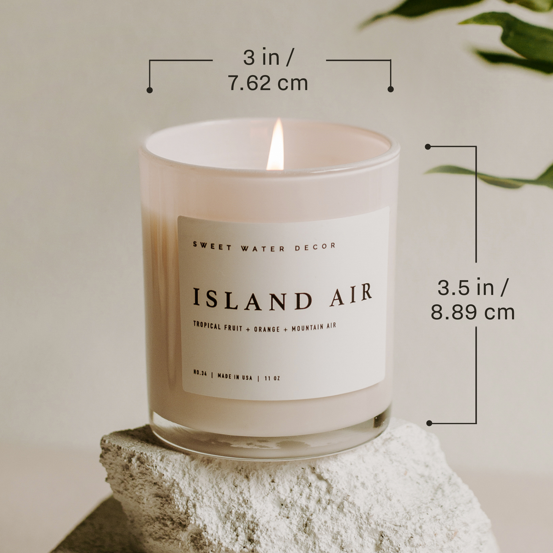 Coastal Lemon 11 oz Soy Candle