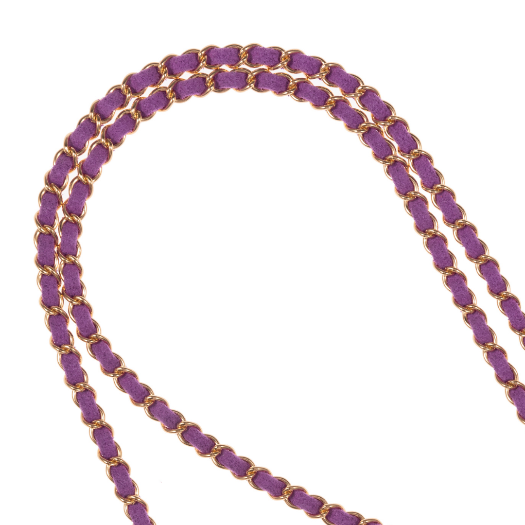 Deep Purple Crossbody Phone Chain