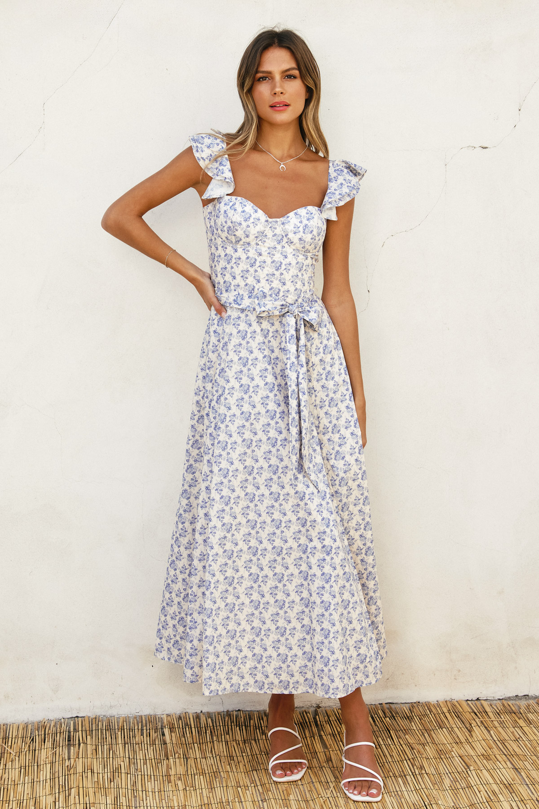 Ever After Corset Flutter Dress