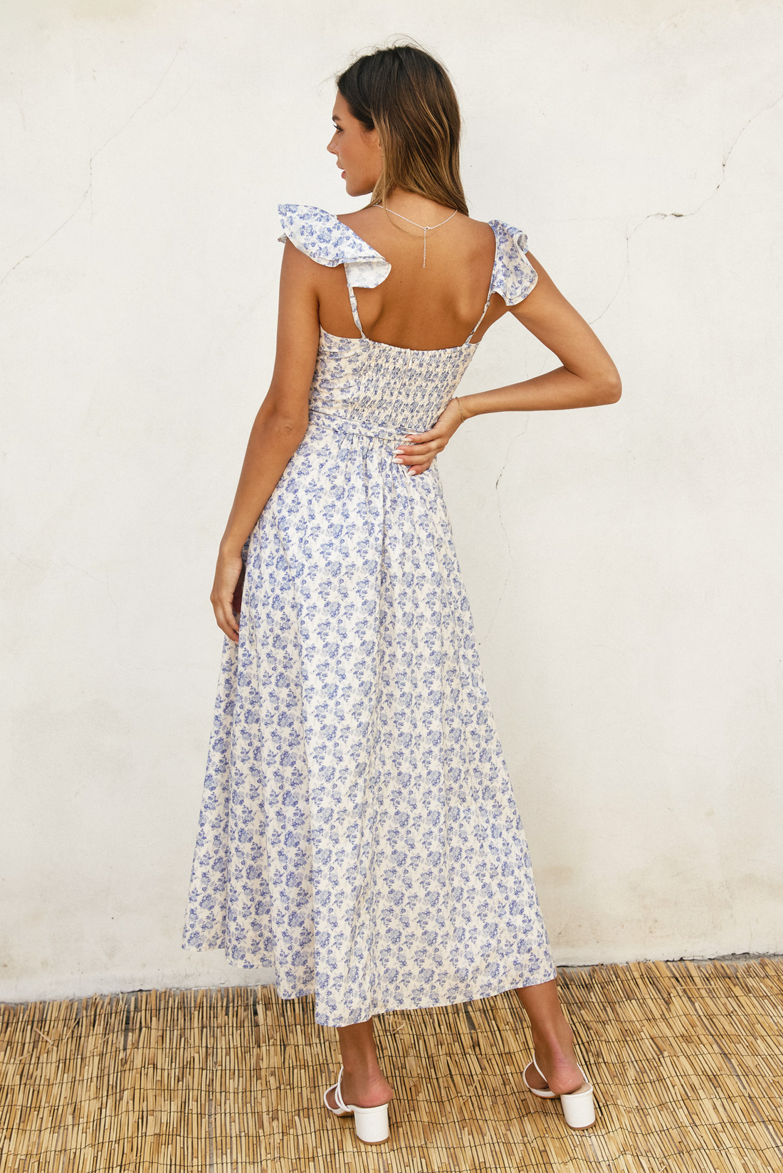 Ever After Corset Flutter Dress