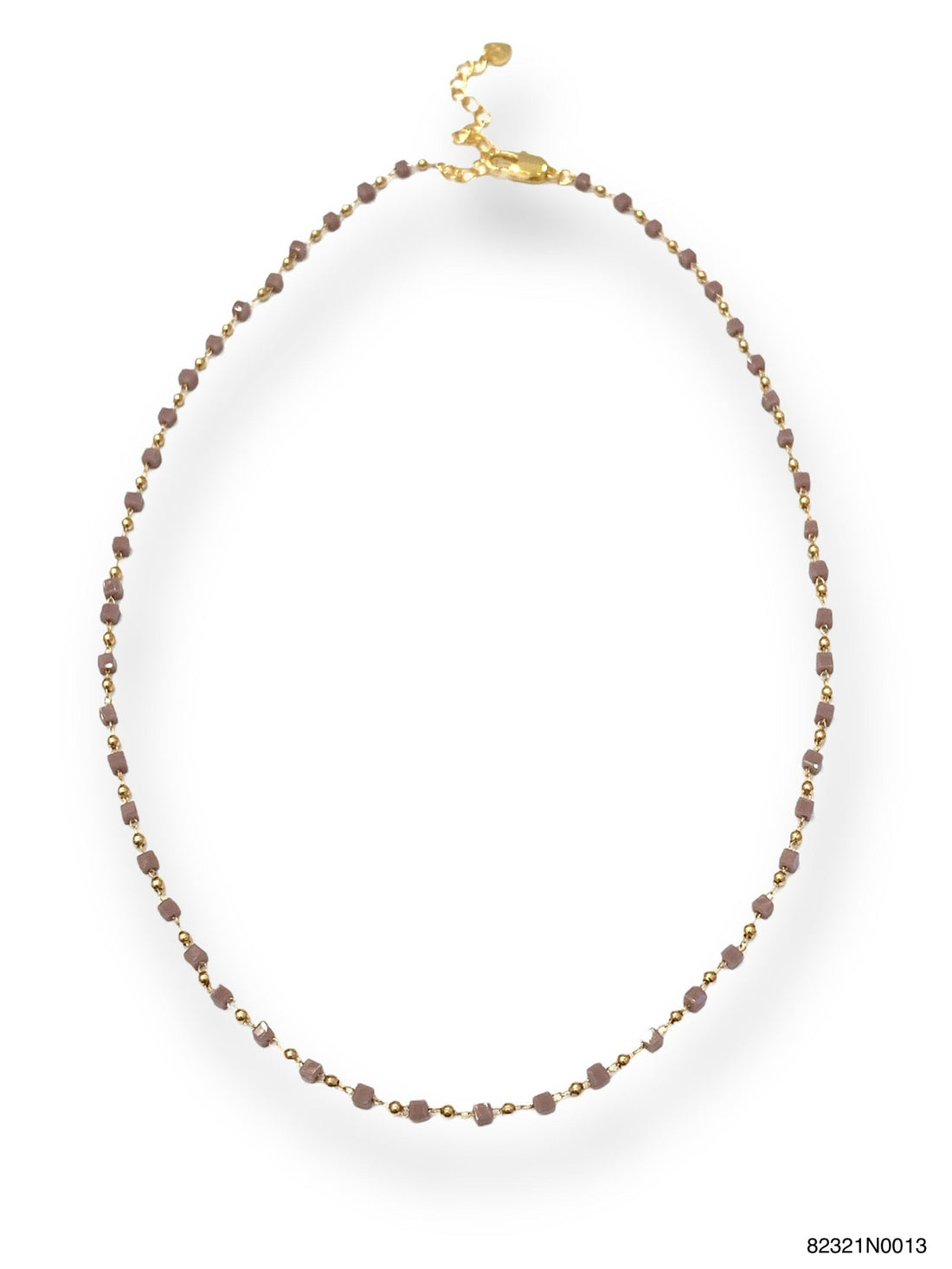 Ivy Short Necklace Lilac
