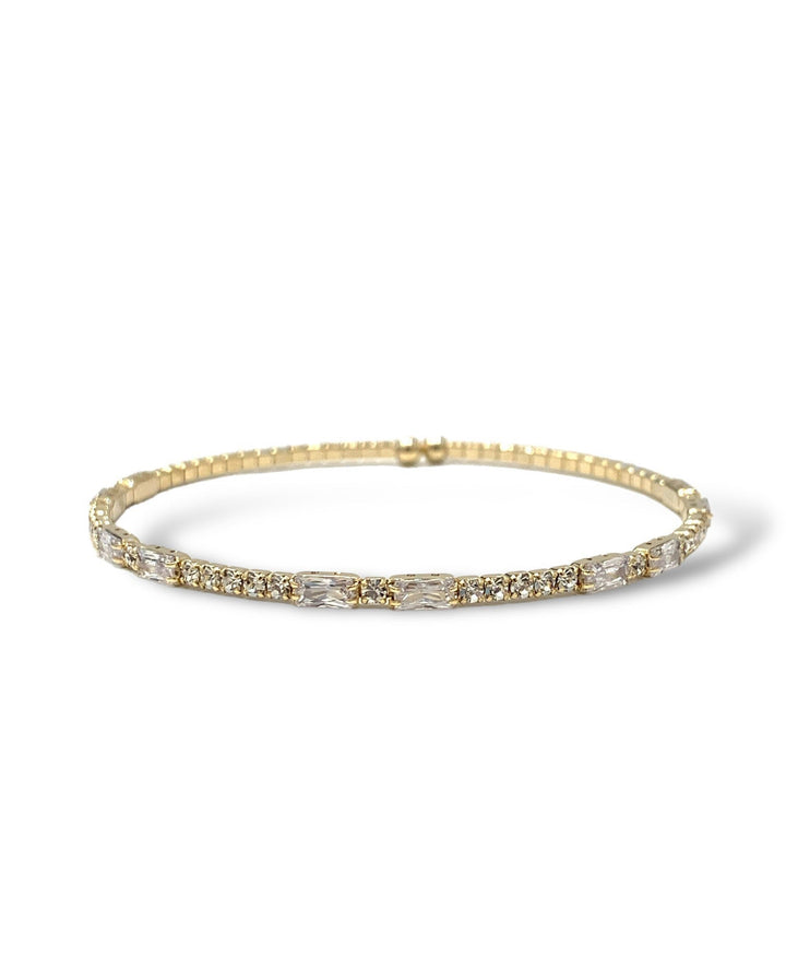 Single Row Baguette Bracelet