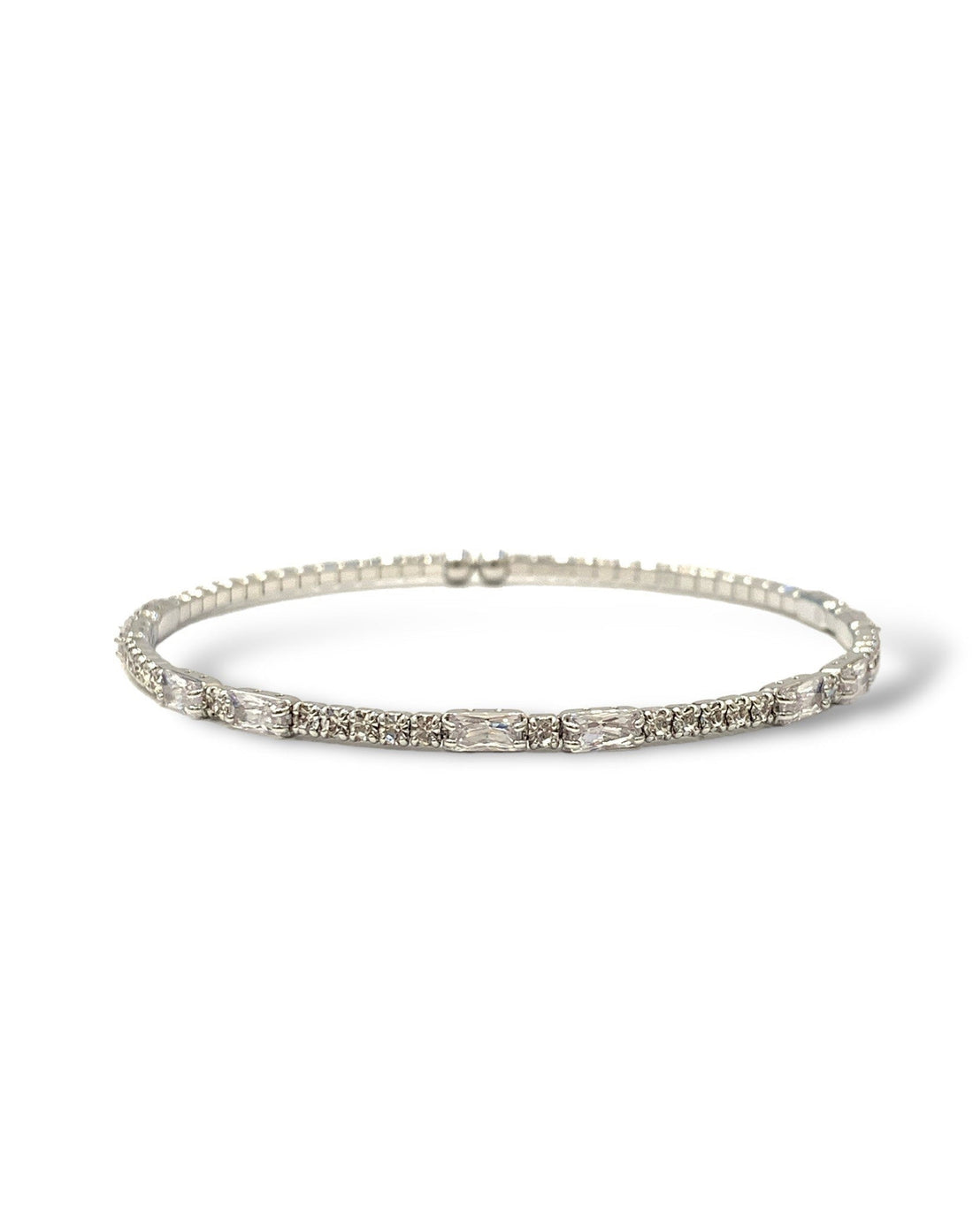 Single Row Baguette Bracelet