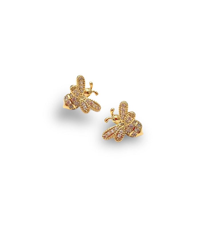 Bee Happy Stud Earrings