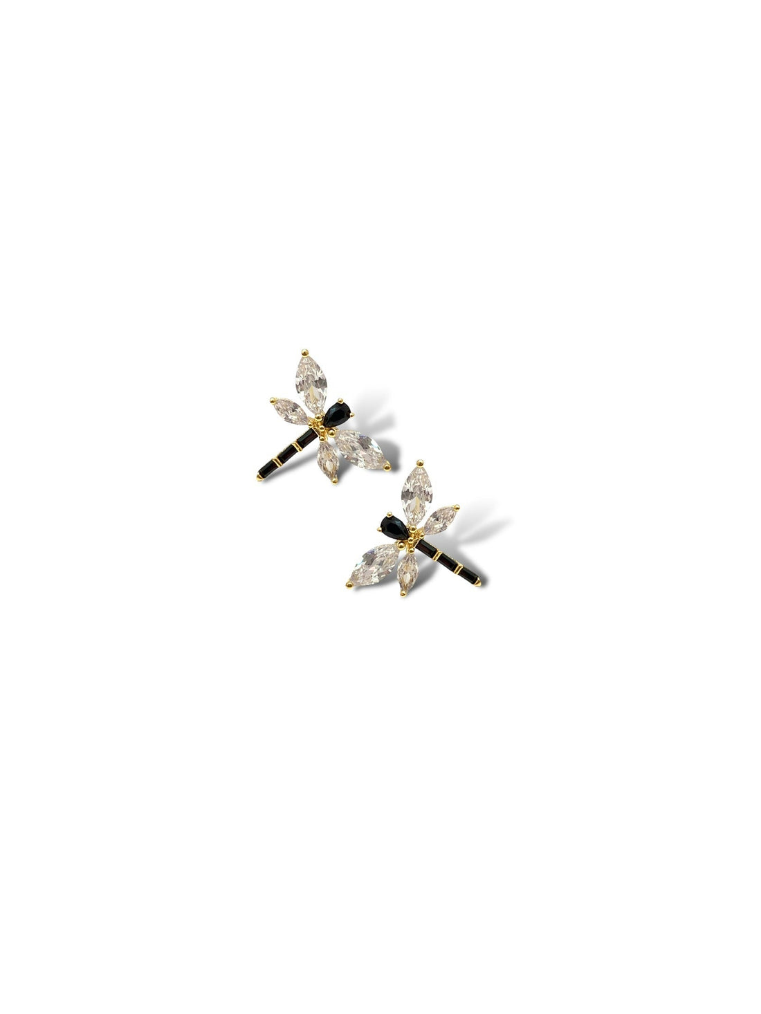 Dragonfly stud earring